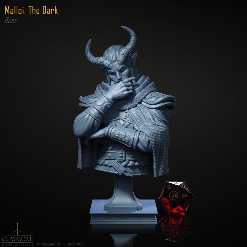 Malloi, the Dark - Bust
