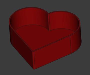 Heart Box with Lid