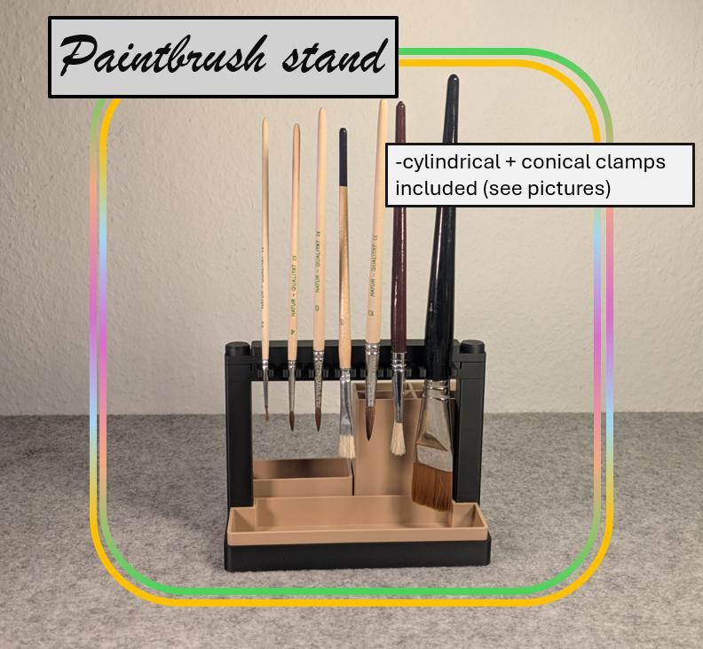 Brush holder 01 - Brush dryer upside down