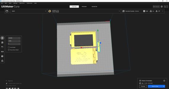Ender 3 screen cover