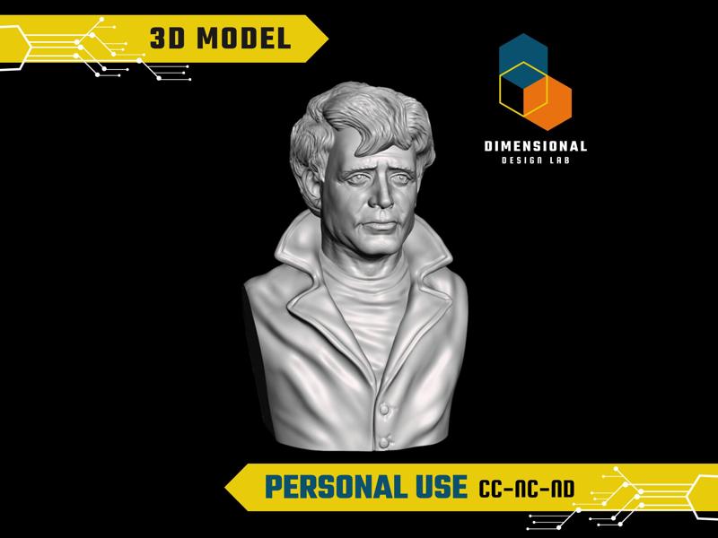 Jack London - High-Quality STL File for 3D Printing (PERSONAL USE)