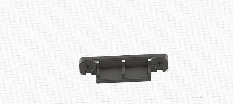 Voron 0 Wago mount 413 1515 extrusions