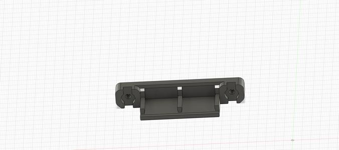 Voron 0 Wago mount 413 1515 extrusions