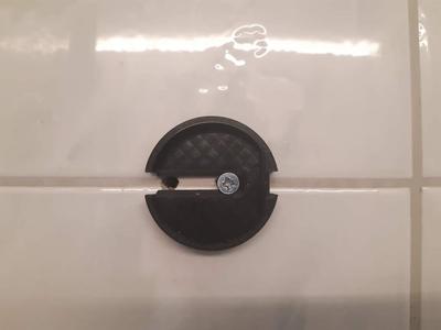 Adjustable towel hanger wall bracket