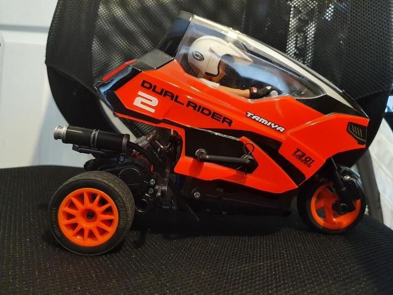 Tamiya Dual rider exhaust