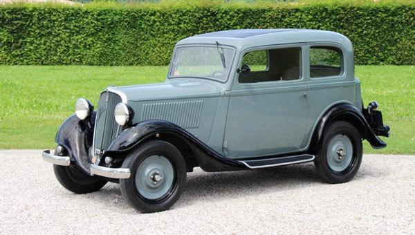 Simca 6 CV/Fiat 508 Balilla 1936