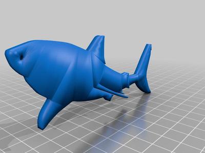 shark keychain