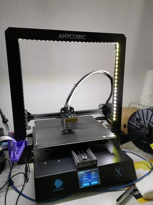 LED-Holder for Anycubic Mega X