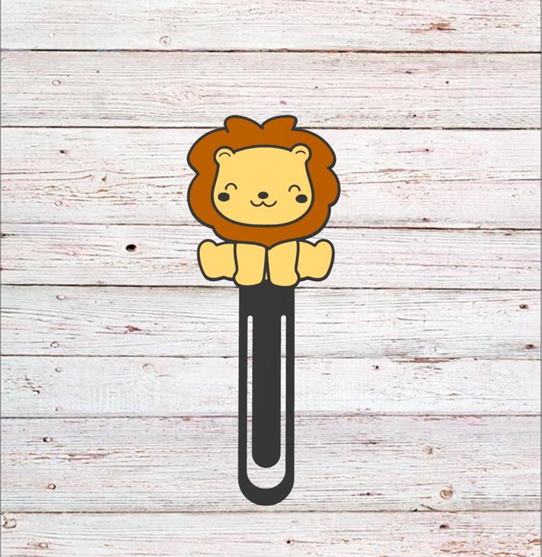 BookMark Lion Kawaii 