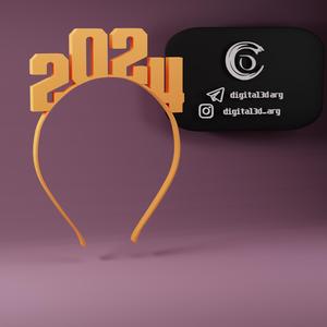 Headband NEW YEAR 2024! // vincha AÑO NUEVO 2024! 07
