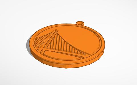Golden State Warriors Keychain