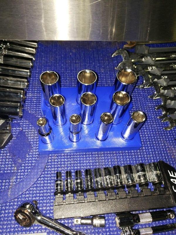 Harbor Freight Socket Organizer
