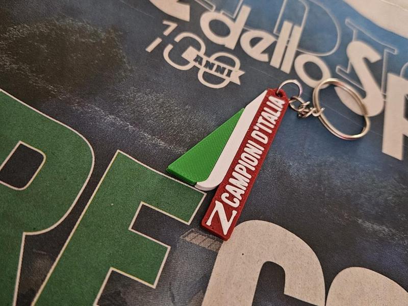 4th Napoli Scudetto Celebration Keychain