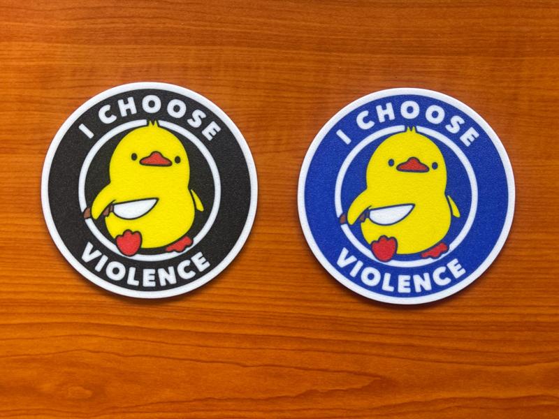 I choose Violence coaster. Meme duck