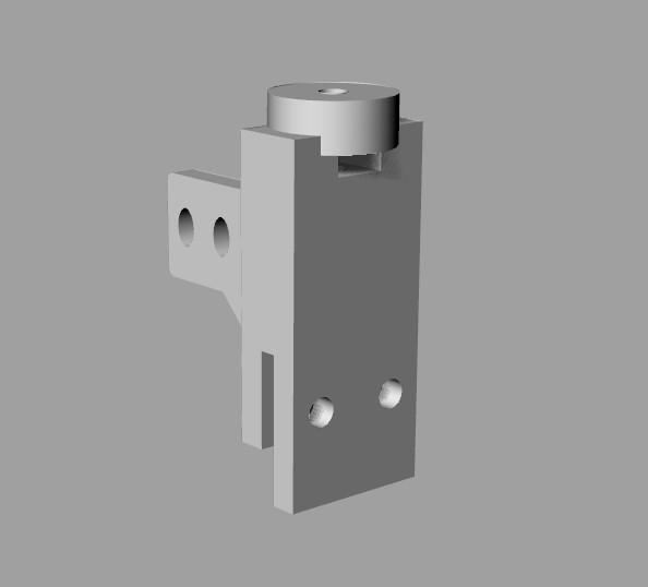end of cabel holder for FlyingBear Ghost 4s