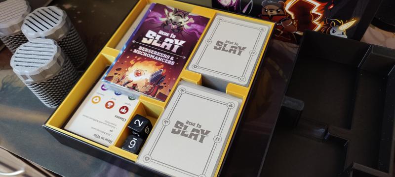 Here to Slay sleeved insert remixed