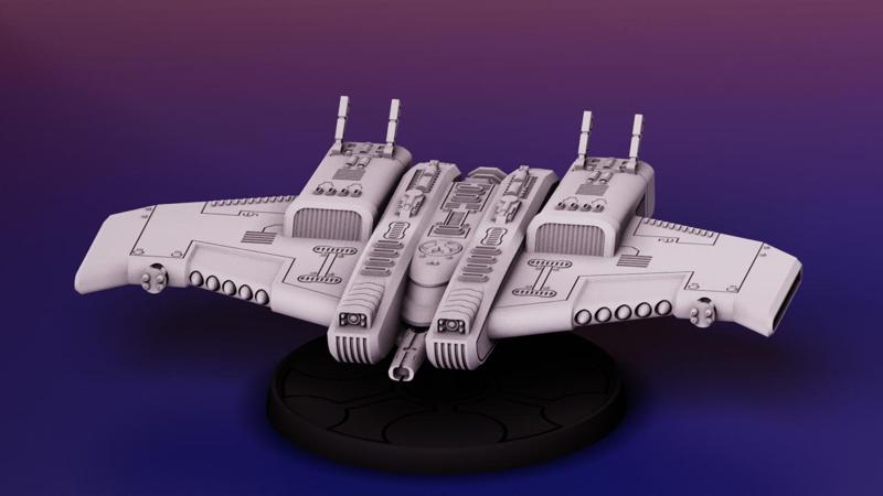 The LIC ADI - Oarfish Strike Craft