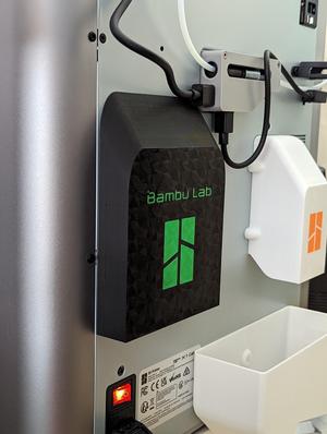 Bambu Lab Chamber Fan Cover for 6mm x 3mm Magnets
