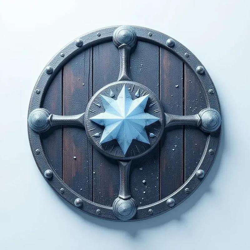 Frozen Viking Shield ❄️
