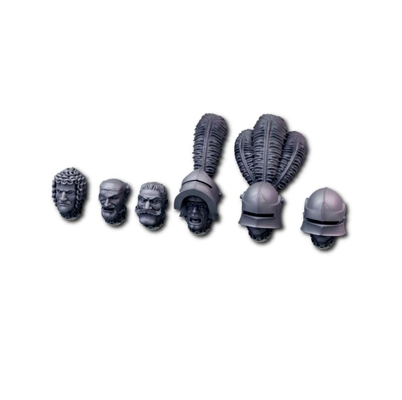 Venanzio's venators knights heads set