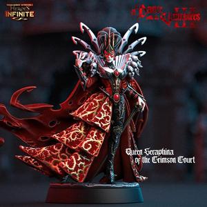 Queen Seraphina of the Crimson Court
