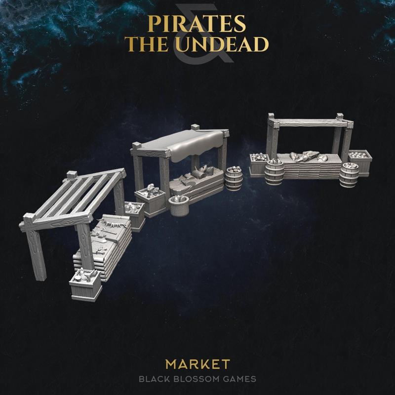 UT02D01 Pirate Market :: UMC 02 Pirates vs the Undead :: Black Blossom Games