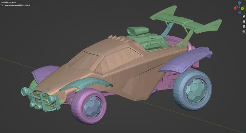 Octane Rocket League Cleaned Multipart