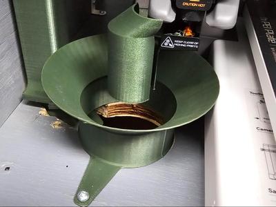 Through desk poop chute for A1 printer