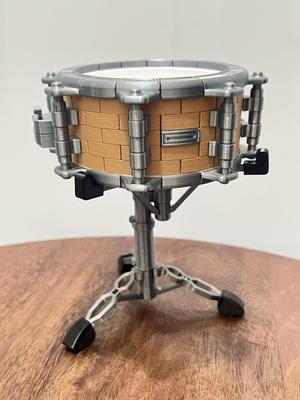 Beat Blokz - Buildable Snare Drum and Snare Stand - 1:4 Scale