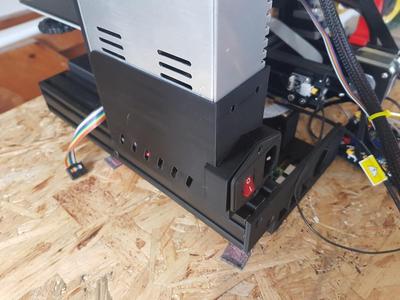 Ender 3 PSU  with room for sonoff & bucket converter