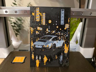 Porsche 911 Hueforge