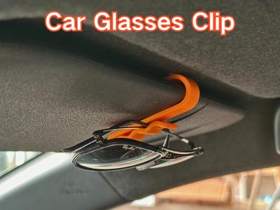 Car Glasses Clip / Sunglass Clip – One-Piece Print