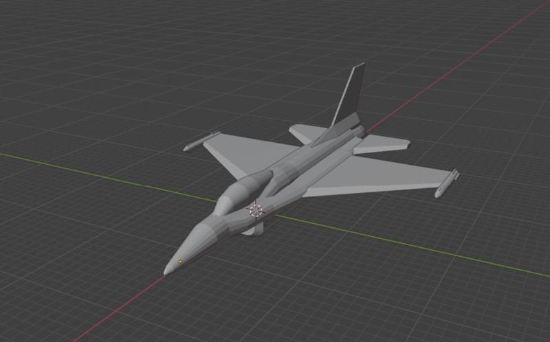 Sleek Easy F-16