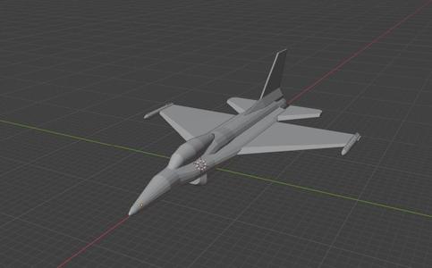 Sleek Easy F-16