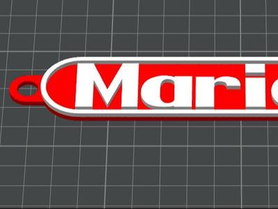 Mario Keychain, Key Ring Mario, Nintendo keychain