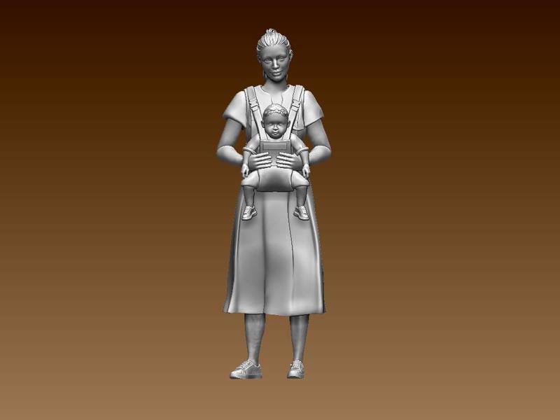mom and child