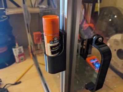 2020 Extrusion Glue Stick Mount
