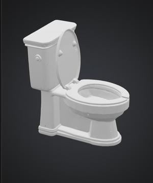 Mini toilet