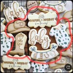 Contour for cookies