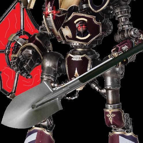 Trench Knight shovel