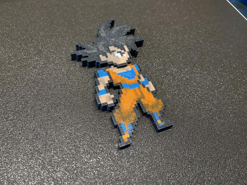 Goku Dragon Ball Z Multicolored Magnet