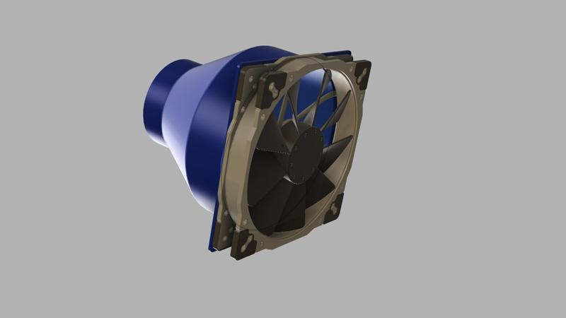 Noctua 200mm Lüfter Adapter auf 100mm