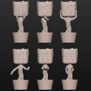 groot  baby  6 pose