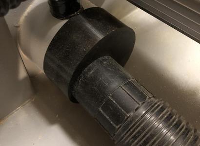 100mm to 58mm vacuum adaptor