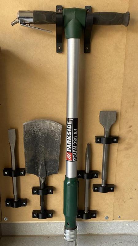 Wall mounts for Parkside PDUW 280 A1 Multi-purpose Air Tool