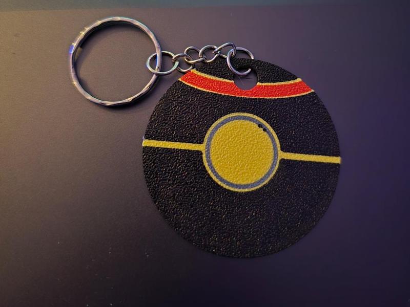 Pokemon Luxury Ball Pokeball Keychain Child