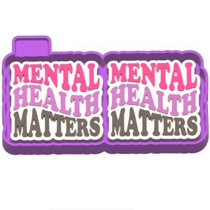 Mental Health Matters Vent Clip Freshie Mold Housing STL