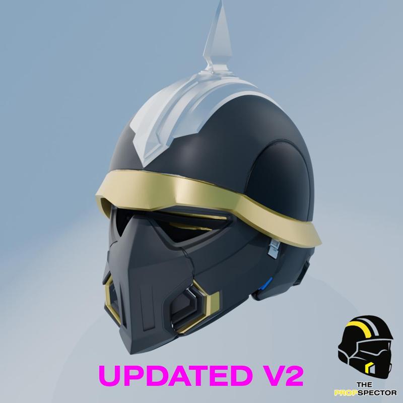 *UPDATED* HELLDIVERS 2 RE-2310 HONORARY GUARD HELMET COSPLAY 1:1 Replica