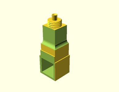 Axis camera to 2020 Extrusion piece