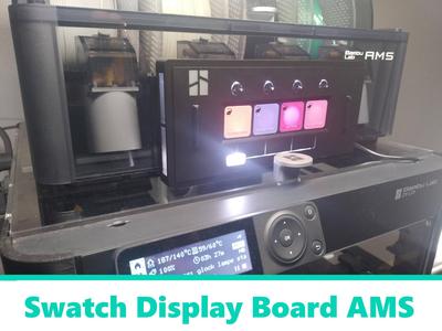 Swatch Display Board AMS ambient light